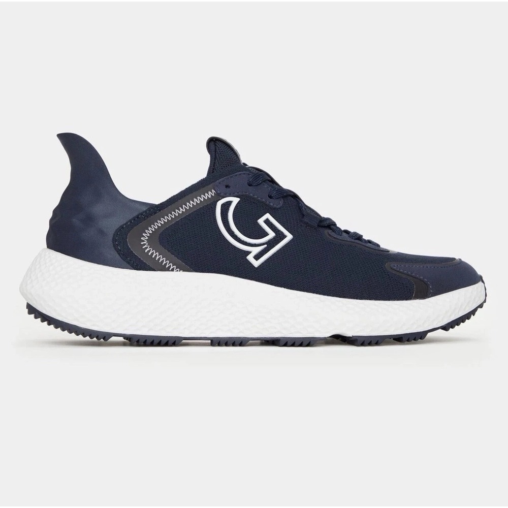 G/FORE MG4X2 Size 15 Men's Spikeless Rubber Golf Shoes Lightweight Blue/White